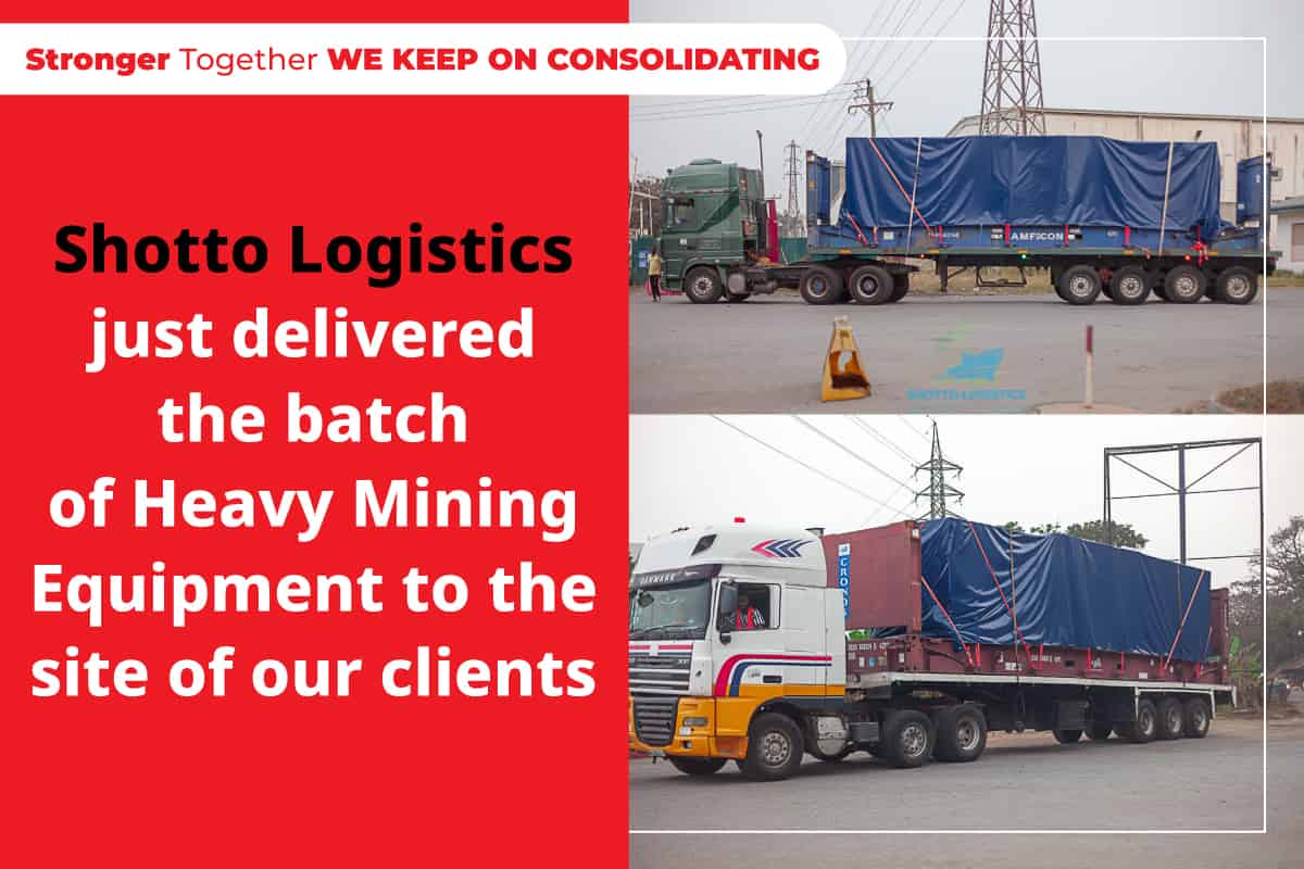 You are currently viewing Shotto Logistics Ltd. just delivered the batch of Heavy Mining Equipment to the site of our clients.
